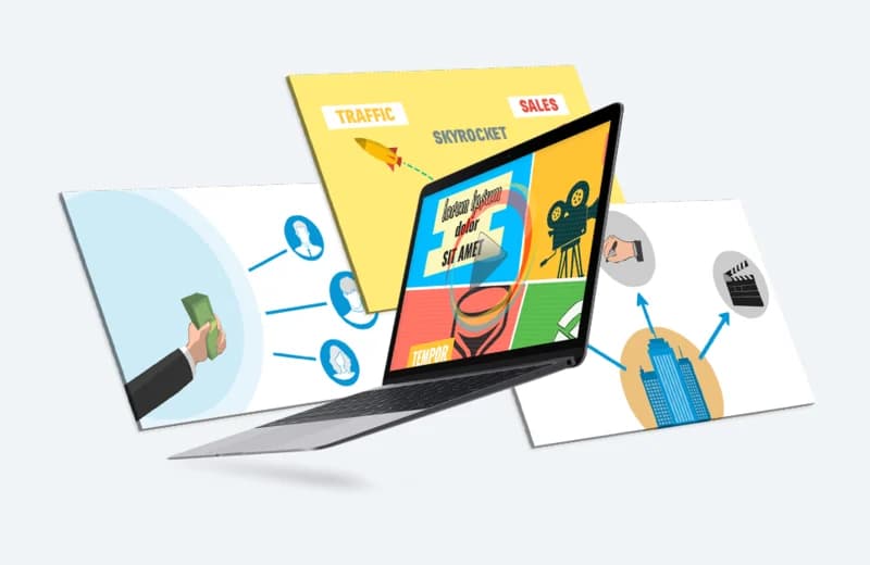 Explaindio Scene Templates — Marketing